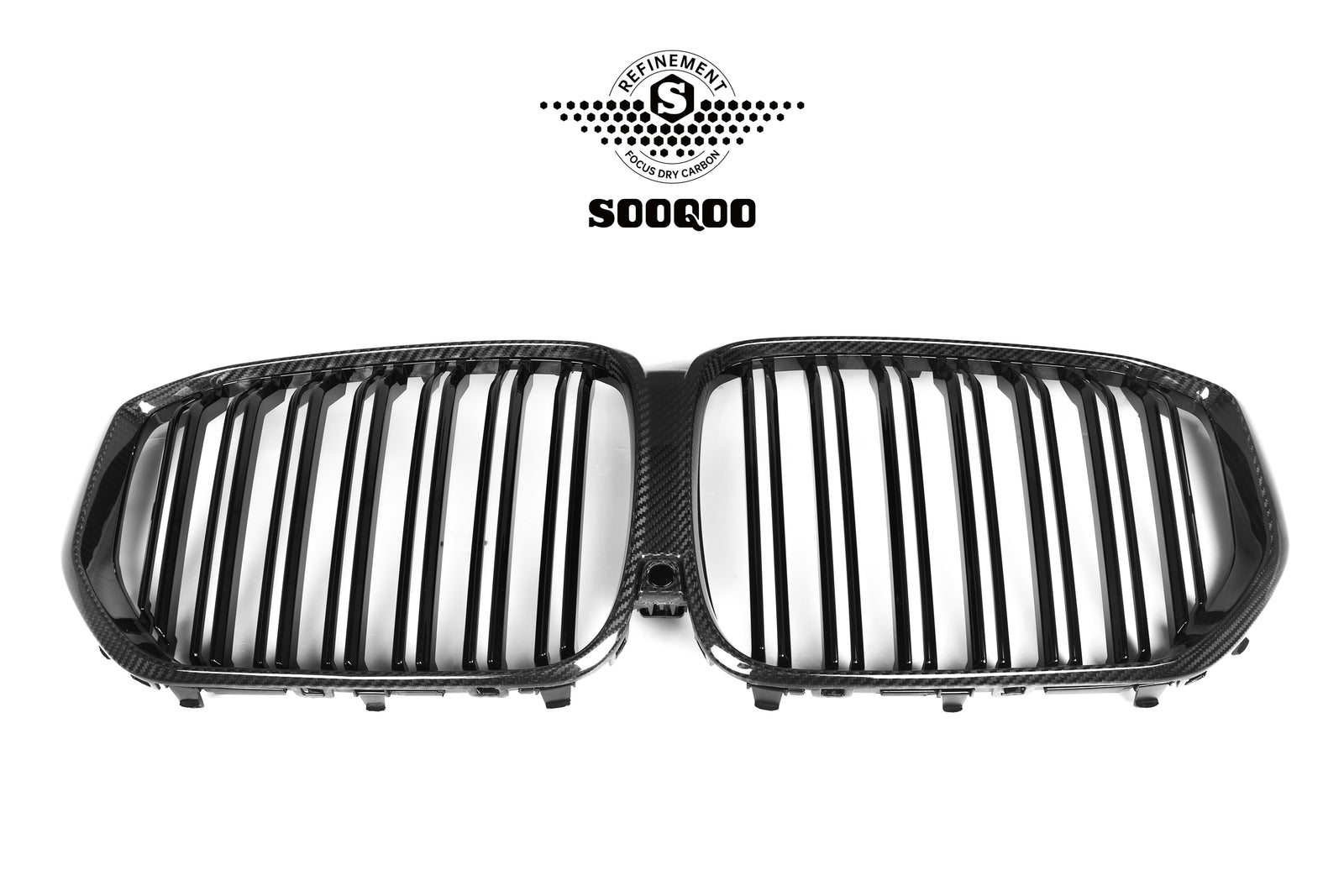 SOOQOO – Carbon Frontgrill (Dual Slats)  BMW X5 G05 (2020–2023)