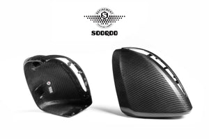 SOOQOO – Carbon Speilkåper (OEM Style)  Mercedes C / E / S-Klasse, GLC & AMG GT