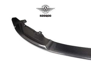 SOOQOO – Carbon Frontleppe (MP Style – Full Lip)  BMW M3 F80 / M4 F82 / F83 (2014–2020)