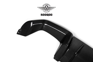 SOOQOO – Carbon Diffuser (MP Style)  BMW M2 / M2C F87 (2015–2022)
