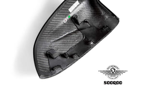 SOOQOO – Carbon Speilkåper (OEM Style)  BMW X3M / X4M / X5M / X6M (F97 F98 F95 F96)