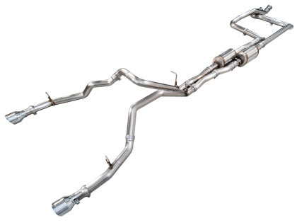 AWE 0FG Catback Eksosanlegg — RAM 1500 RHO 3.0L I6 Twin Turbo (2025+)