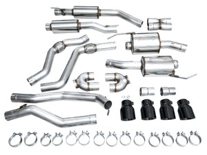 AWE Touring Edition Catback Eksosanlegg — Ford Explorer ST 3.0L EcoBoost (2020–2025)