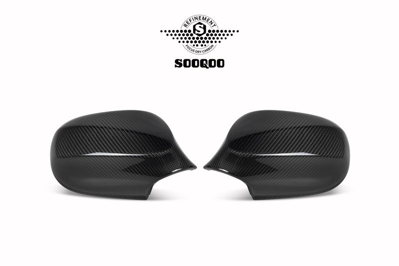 SOOQOO – Carbon Speilkåper (OEM Style)  BMW 1-serie / 3-serie E8x E9x LCI