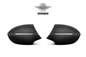 SOOQOO – Carbon Speilkåper (OEM Style) BMW M3 E92 / 1M E82 (2007–2013)