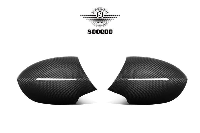 SOOQOO – Carbon Speilkåper (OEM Style) BMW M3 E92 / 1M E82 (2007–2013)