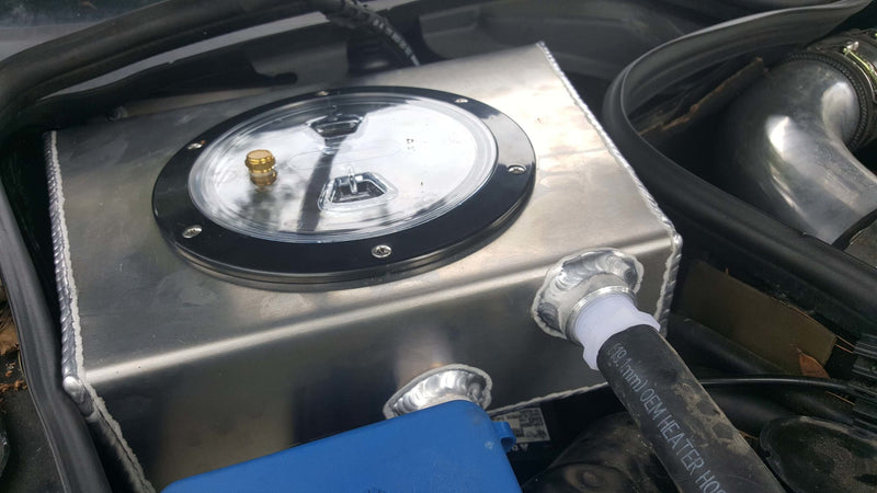 VRP E55 tank montert