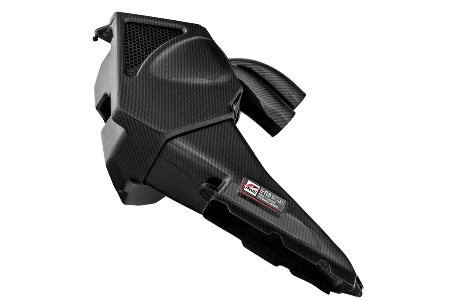 AWE S-FLO Carbon Luftinntak Audi C7 S6 S7 4.0T — produktvisning