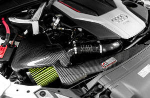 AWE AirGate Carbon Intake Audi B9 — installert i motorrom