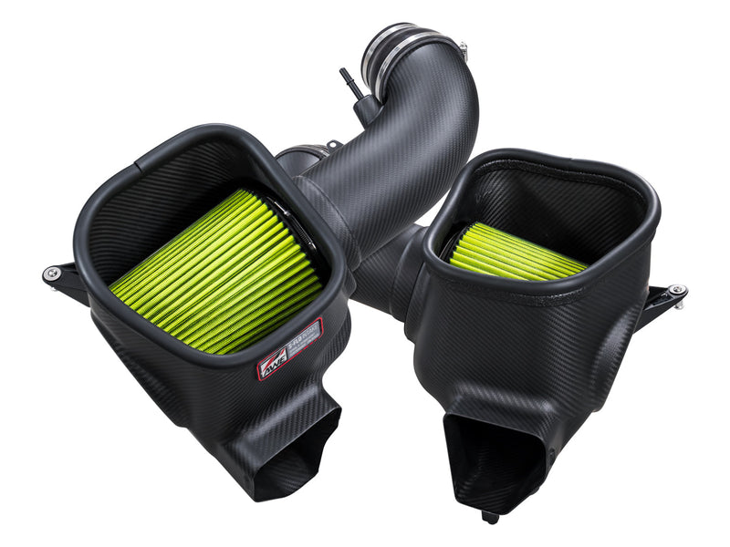 AWE S-FLO Carbon Luftinntak Ford S650 Mustang GT Dark Horse — produktvisning