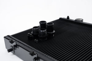 CSF Honda Civic 92-00 / Acura Integra 94-01 K-Swap radiator Black med Adjustable -16 or Slip-on