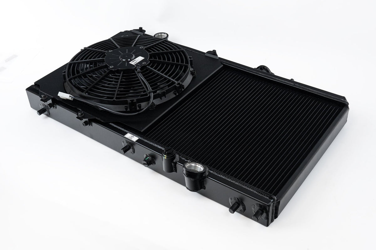 CSF Honda Civic 92-00 / Acura Integra 94-01 K-Swap radiator Black med Adjustable -16 or Slip-on