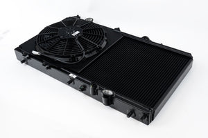 CSF Honda Civic 92-00 / Acura Integra 94-01 K-Swap radiator Black med Adjustable -16 or Slip-on