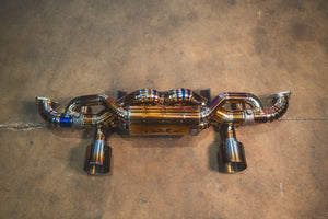 Valvetronic Designs Spjeldstyrt Eksosanlegg – Porsche 718 GT4 RS / Spyder RS (Titanium)