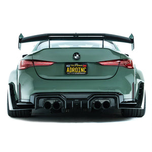 ADRO BMW G82 M4 AT-R3 Swan Neck Wing — sideperspektiv