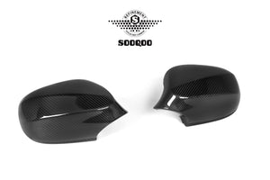 SOOQOO – Carbon Speilkåper (OEM Style)  BMW 1-serie / 3-serie E8x E9x LCI