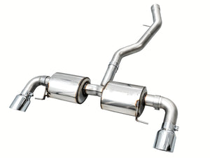 AWE Touring Edition Axleback BMW G2X 330i 430i — Chrome Silver tips