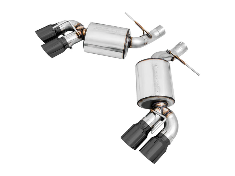 AWE Touring Edition Camaro Gen6 — Diamond Black Quad tips