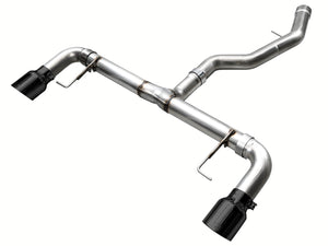 AWE Track Edition Axleback BMW G2X — Diamond Black tips