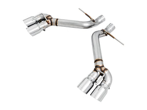 AWE Track Edition Camaro Gen6 — Chrome Silver Quad tips