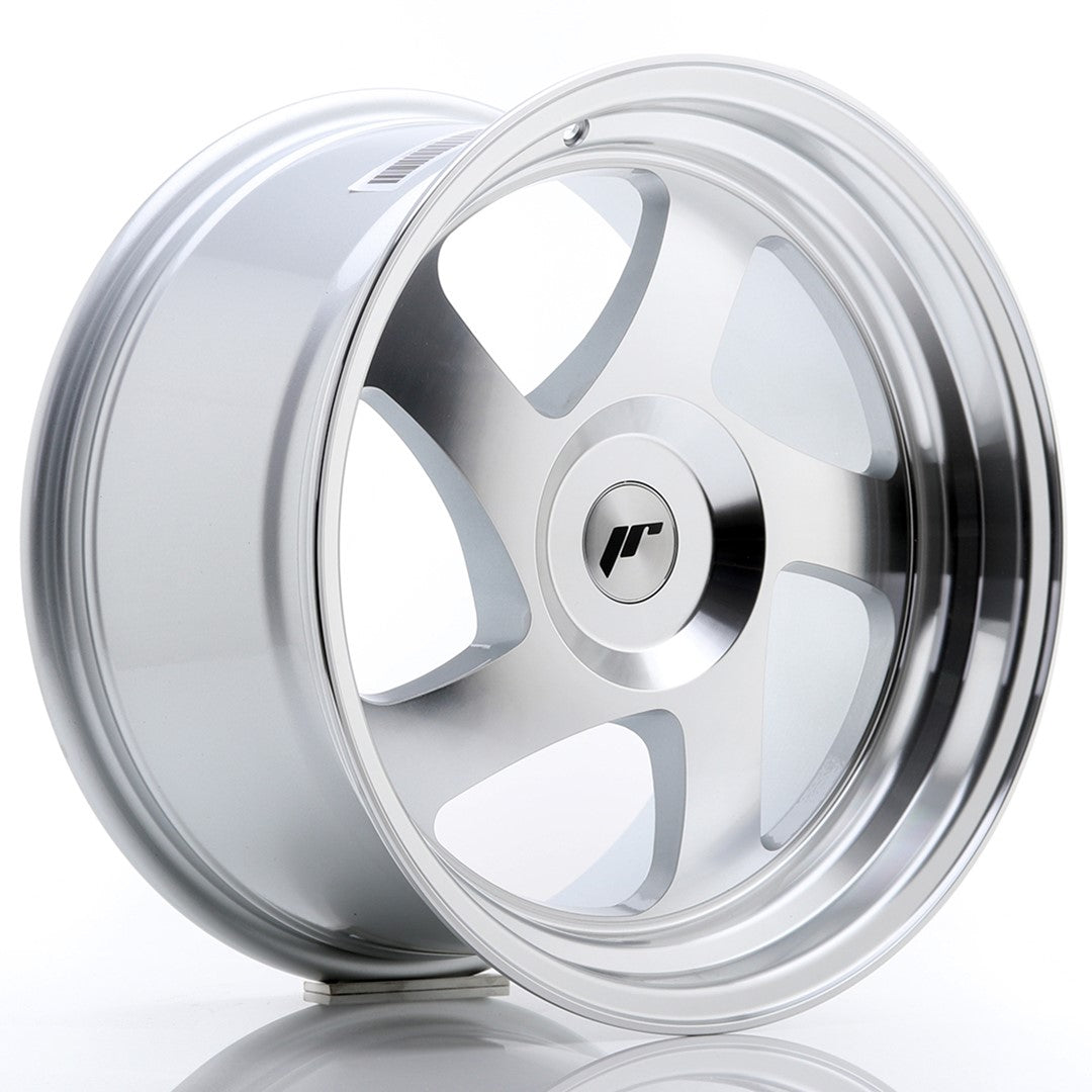 JR Wheels JR15 17x9 ET25 5x105 Silver Machined Face