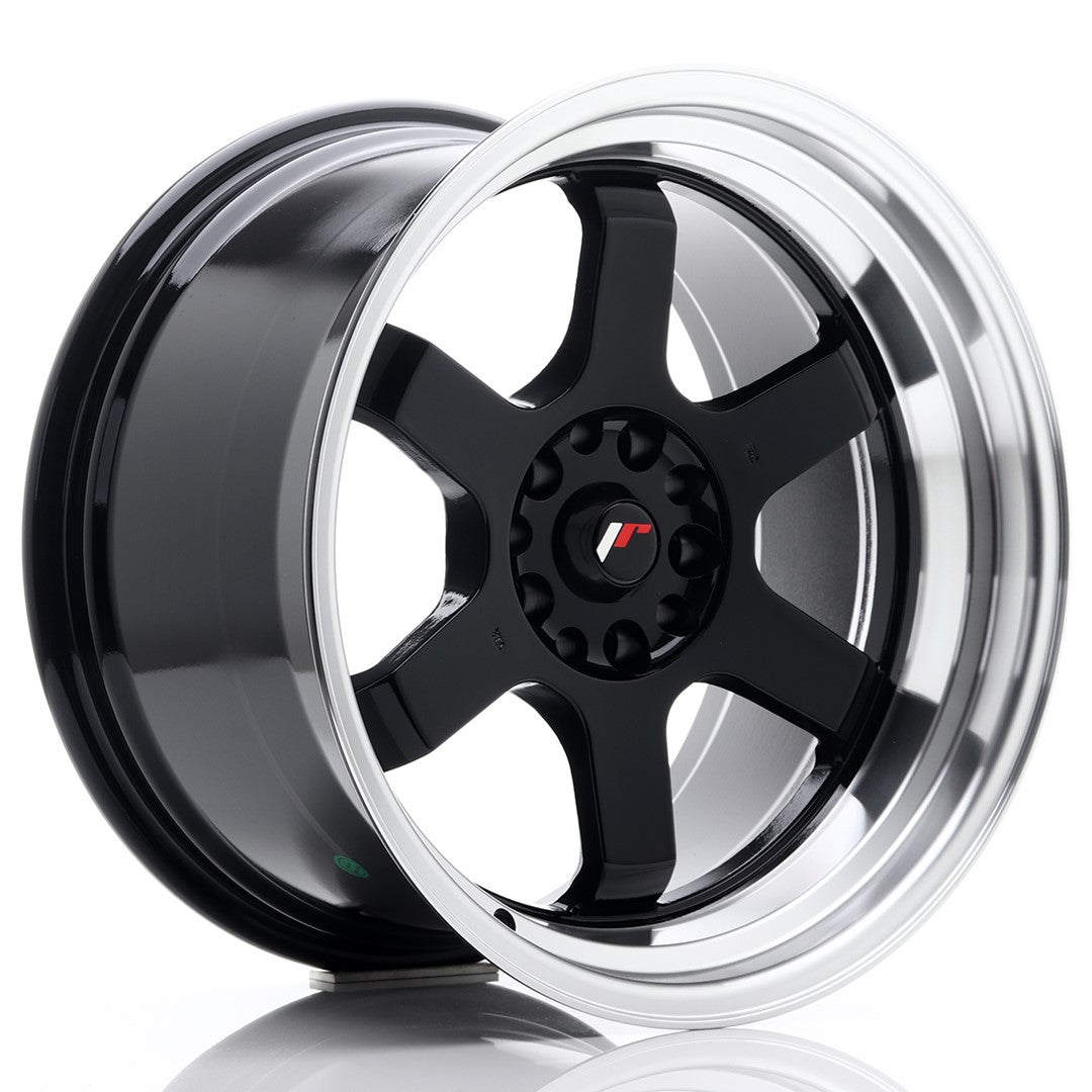 JR Wheels JR12 18x10 ET0 5x120 Gloss Black