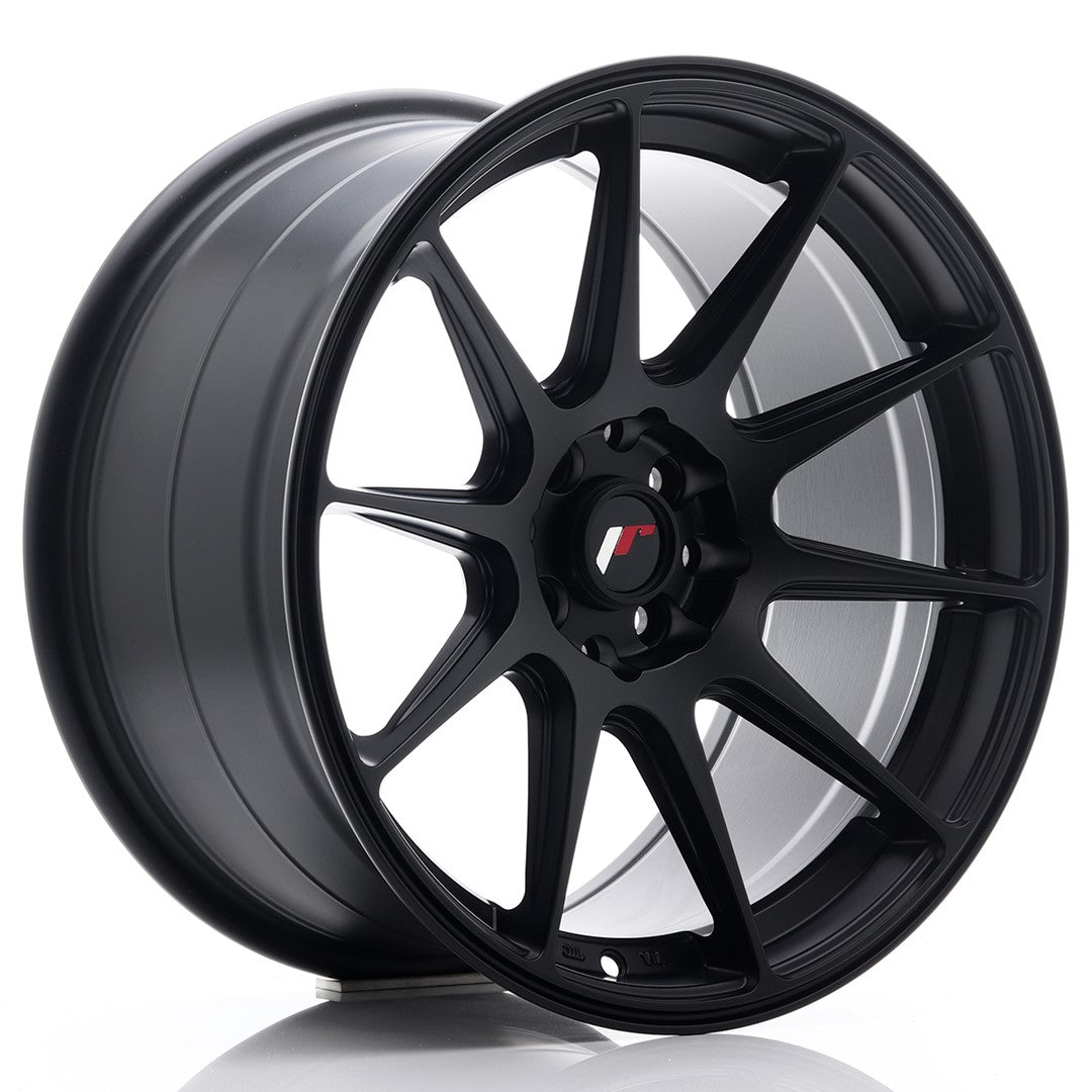 JR Wheels JR11 17x9 ET20 5x114.3 Matt Black