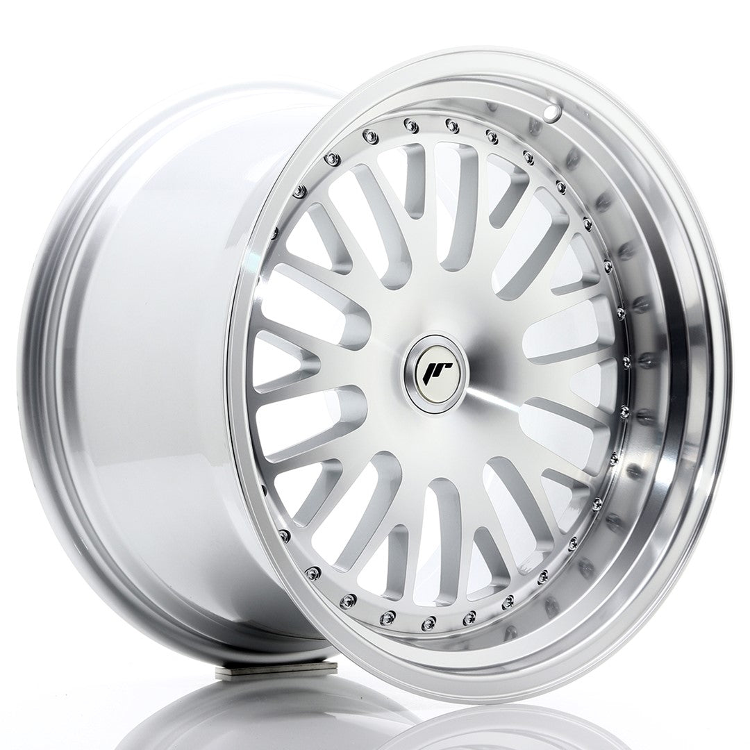 JR Wheels JR10 19x11 ET15-30 5x105 Silver Machined Face