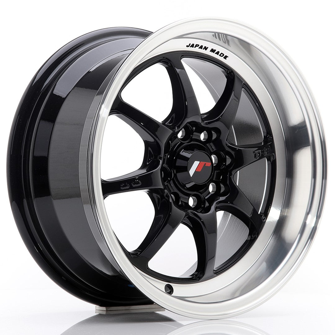 JR Wheels TF2 15x7,5 ET30 4x108 Gloss Black