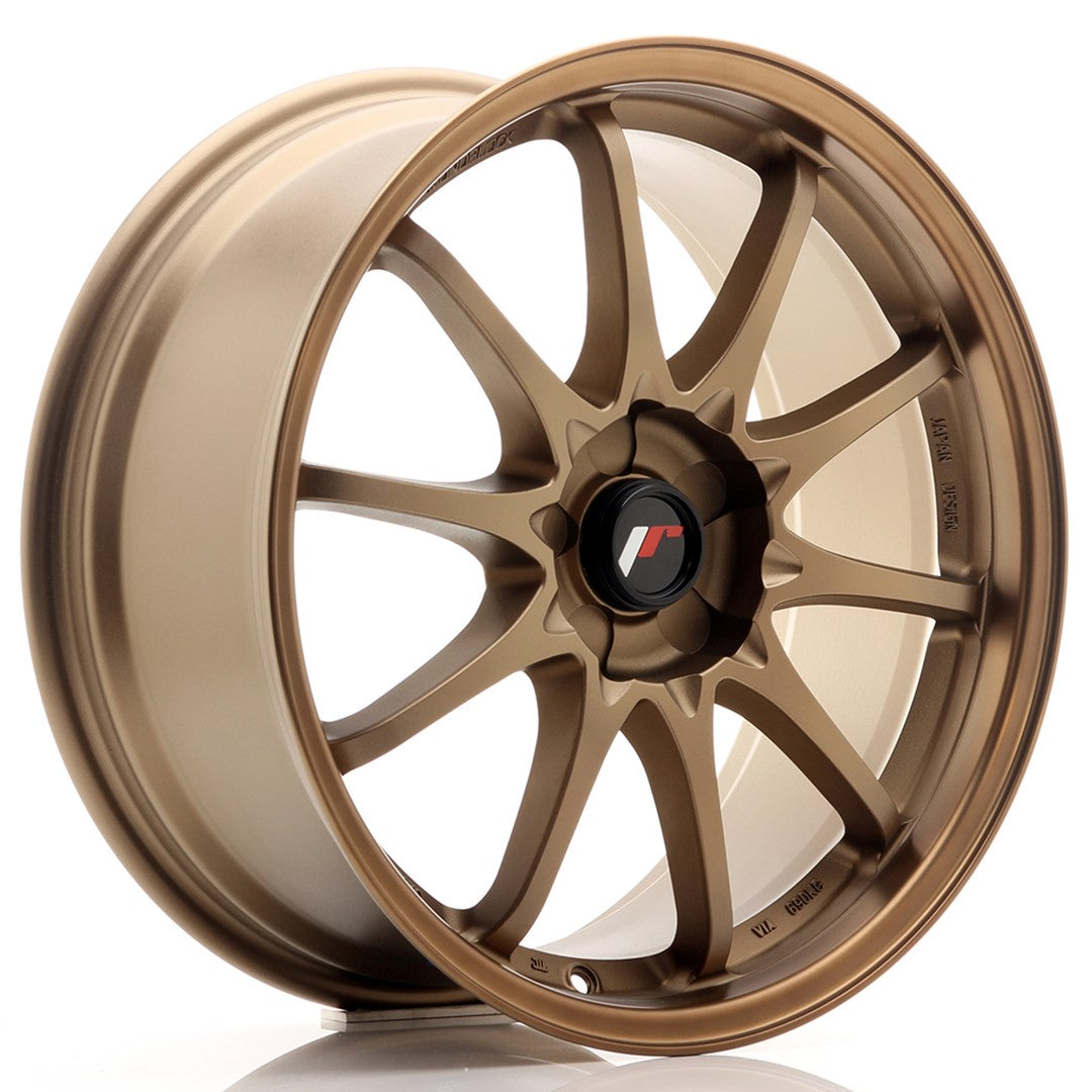 JR Wheels JR5 18x8 ET35 5x112 Dark Anodized Bronze