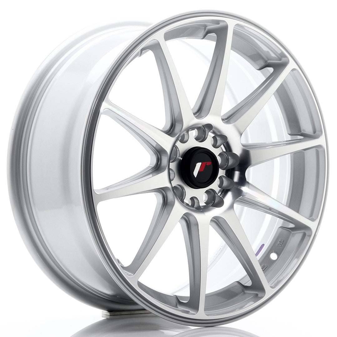 JR Wheels JR11 18x7,5 ET40 5x112 Silver Machined Face