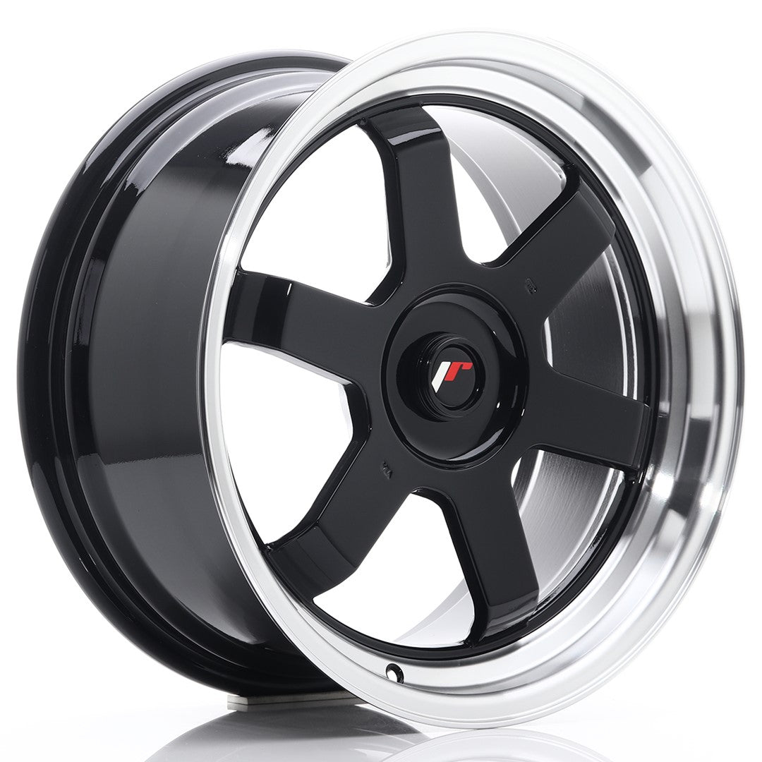 JR Wheels JR12 17x8 ET35 4x100 Gloss Black