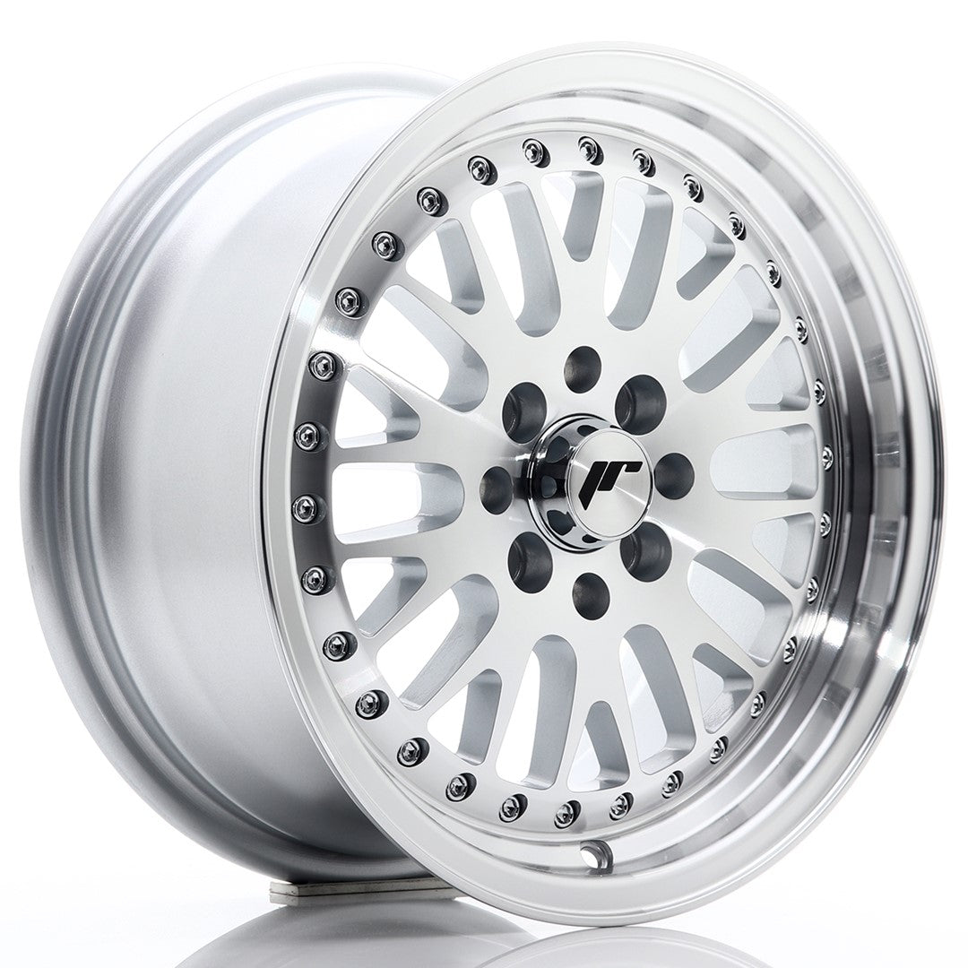 JR Wheels JR10 15x7 ET30 4x108 Silver Machined Face