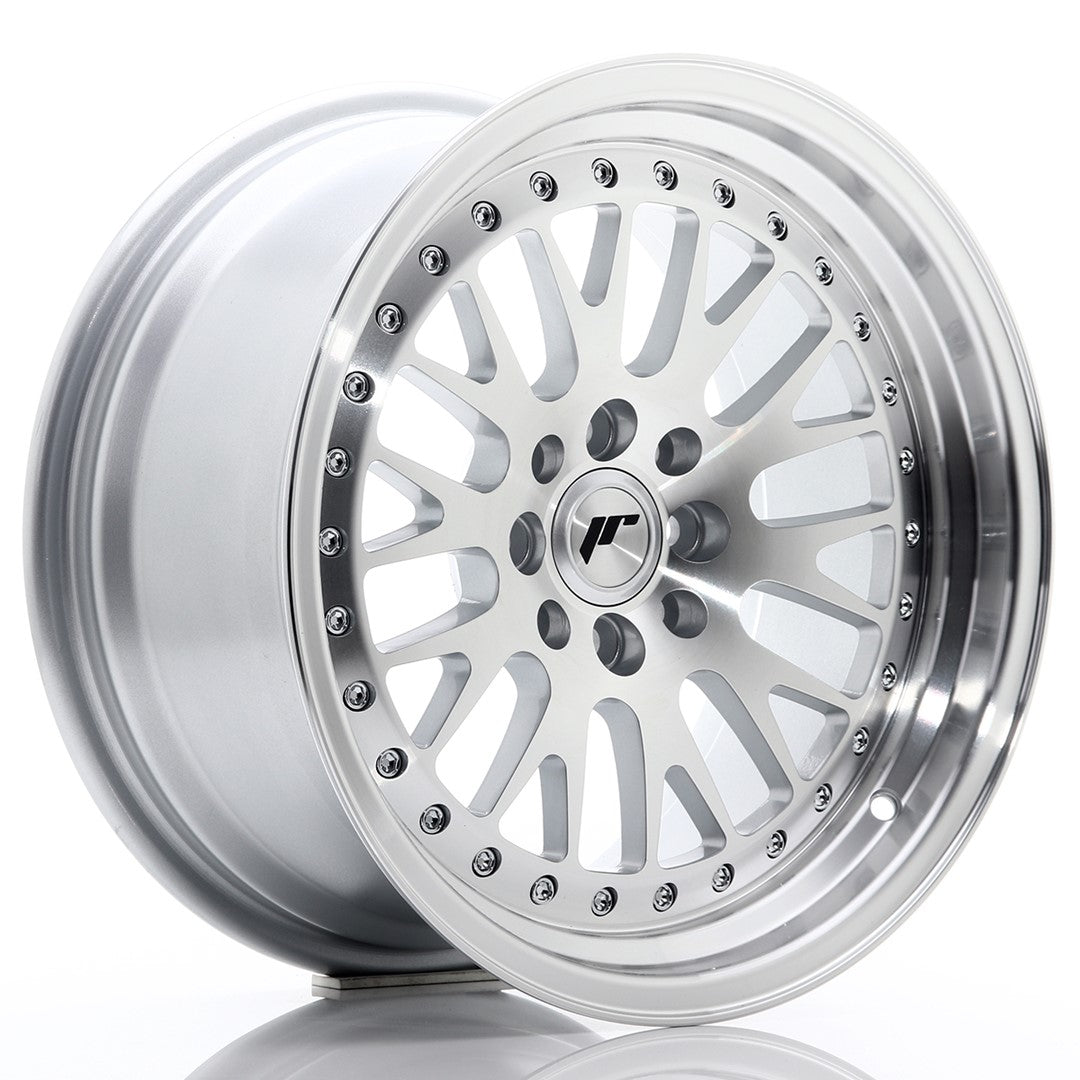 JR Wheels JR10 16x8 ET20 4x100 Silver Machined Face