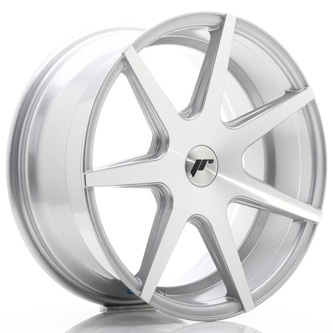 JR Wheels JR20 18x8,5 ET25-40 5x115 Silver Machined Face