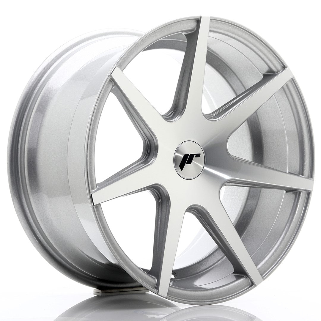 JR Wheels JR20 18x9,5 ET20-40 5x112 Silver Machined Face