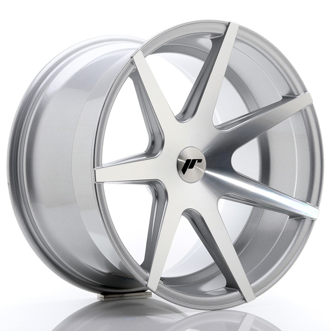JR Wheels JR20 19x11 ET25-40 5x120.65 Silver Machined Face