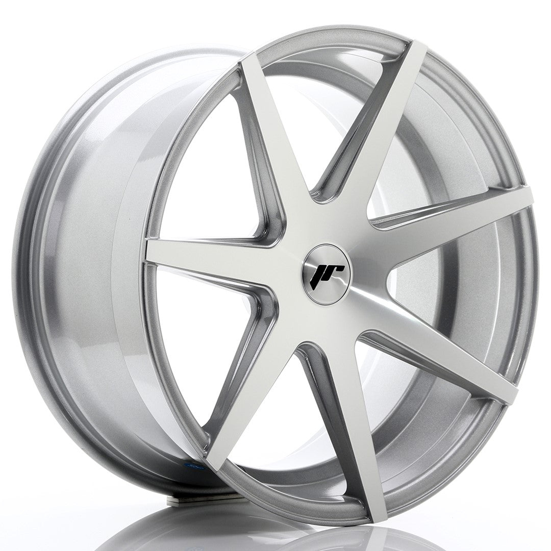 JR Wheels JR20 20x10 ET20-40 5x118 Silver Machined Face