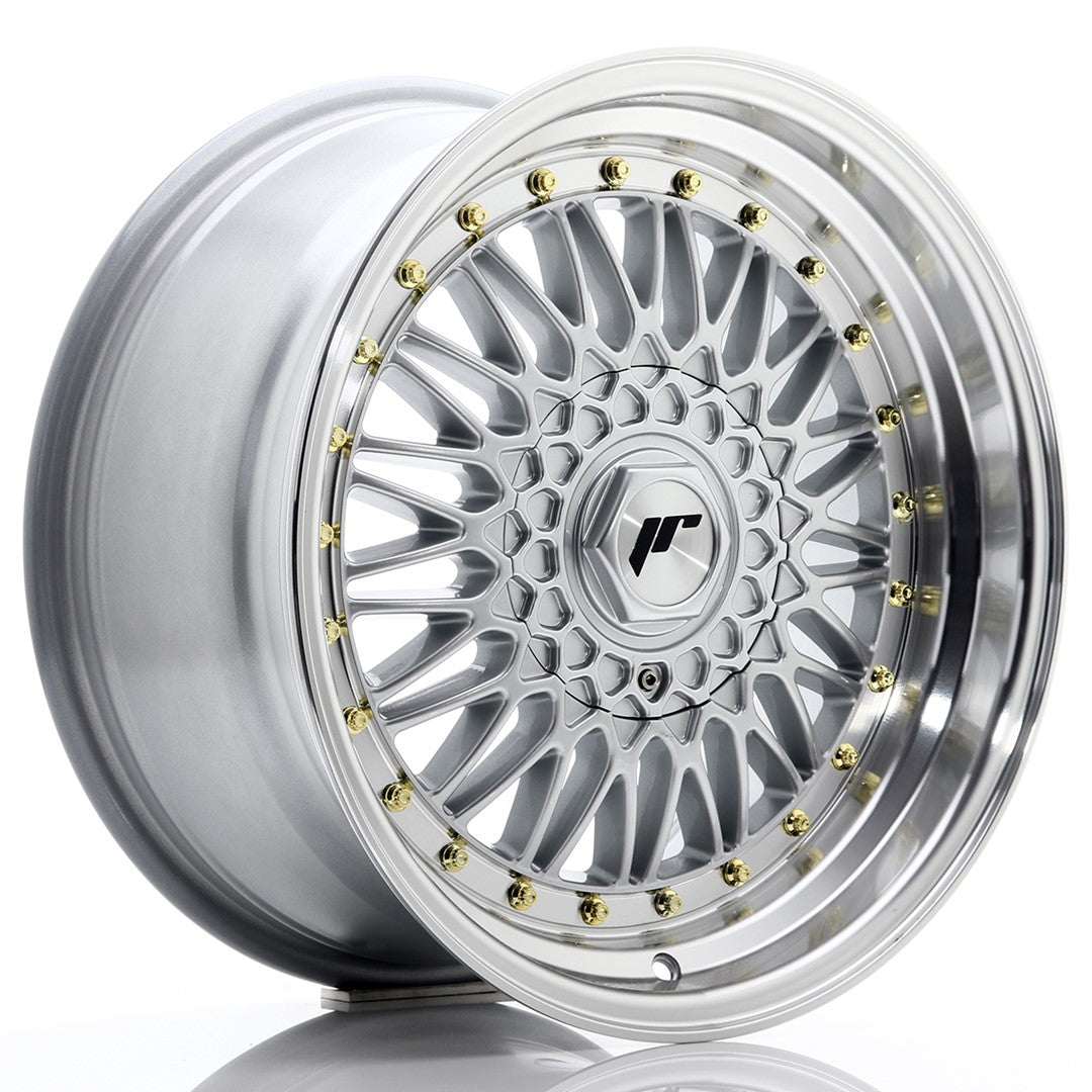 JR Wheels JR9 17x8,5 ET20 4x114.3 Silver w/ Machined Lip