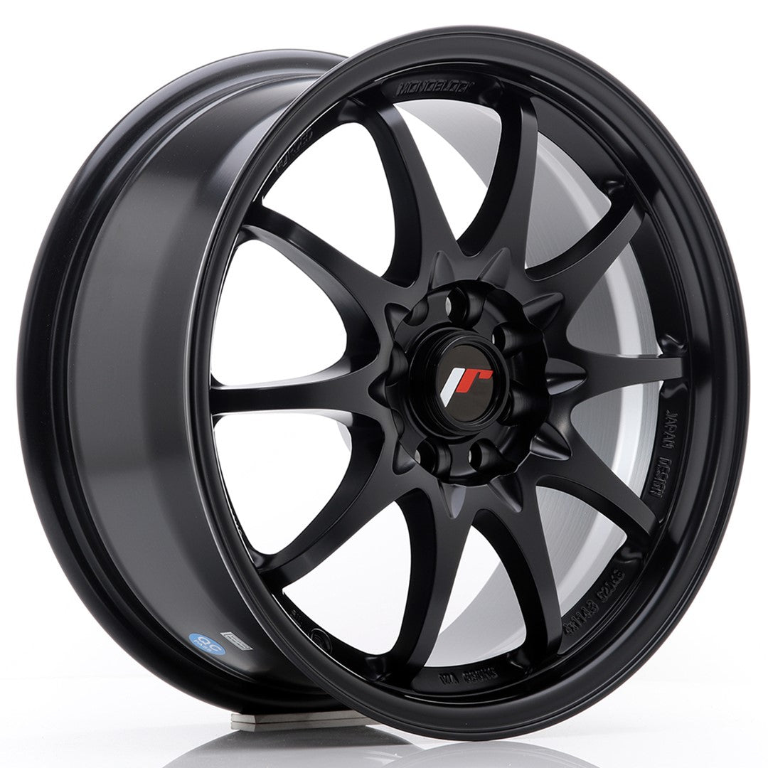 JR Wheels JR5 16x7 ET30 4x100 Matt Black