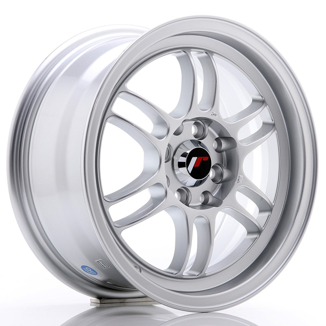 JR Wheels JR7 15x7 ET38 4x114.3 Silver