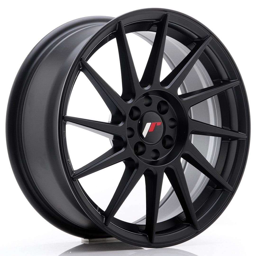 JR Wheels JR22 17x7 ET35 4x114.3 Matt Black