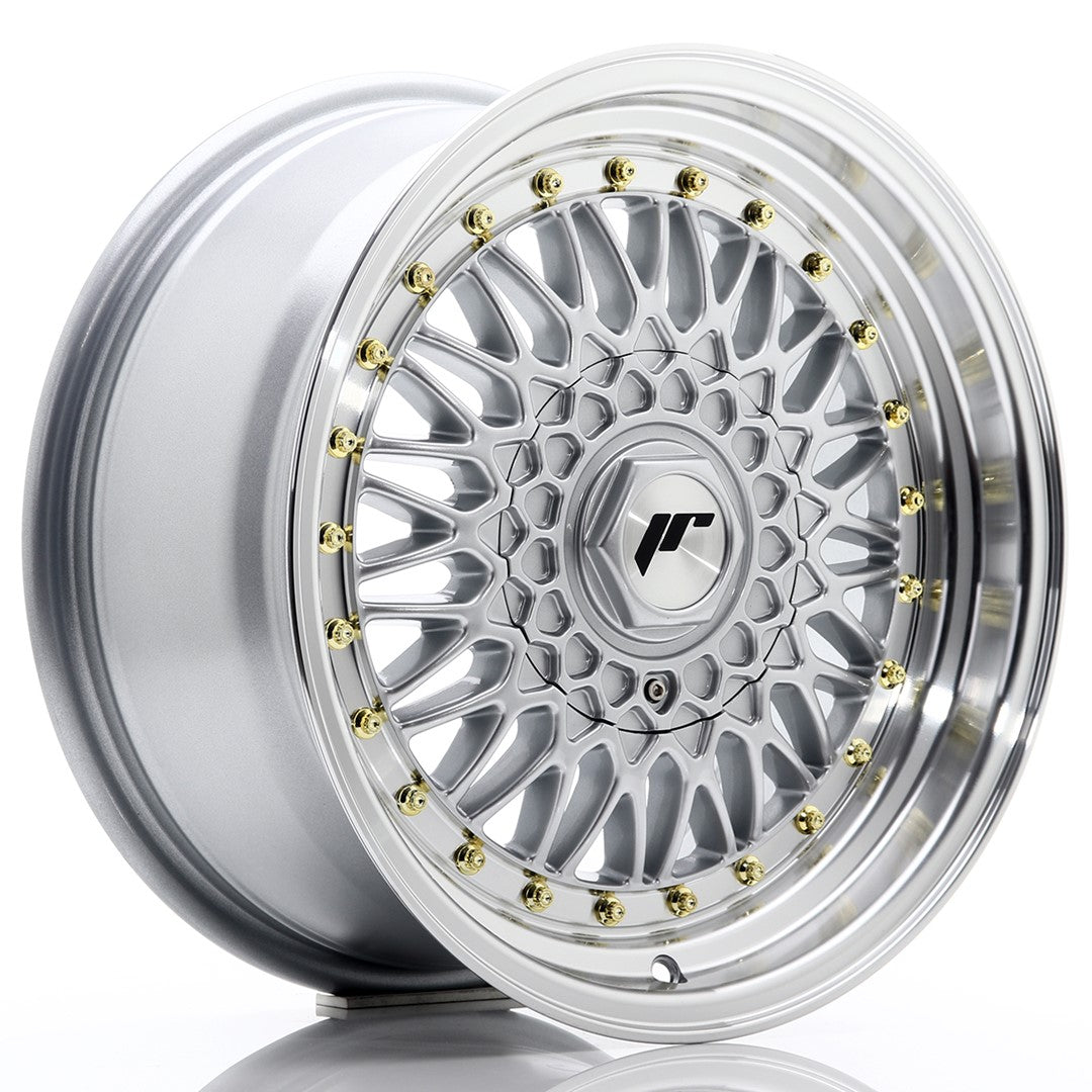 JR Wheels JR9 16x7,5 ET25 5x108 Silver w/ Machined Lip