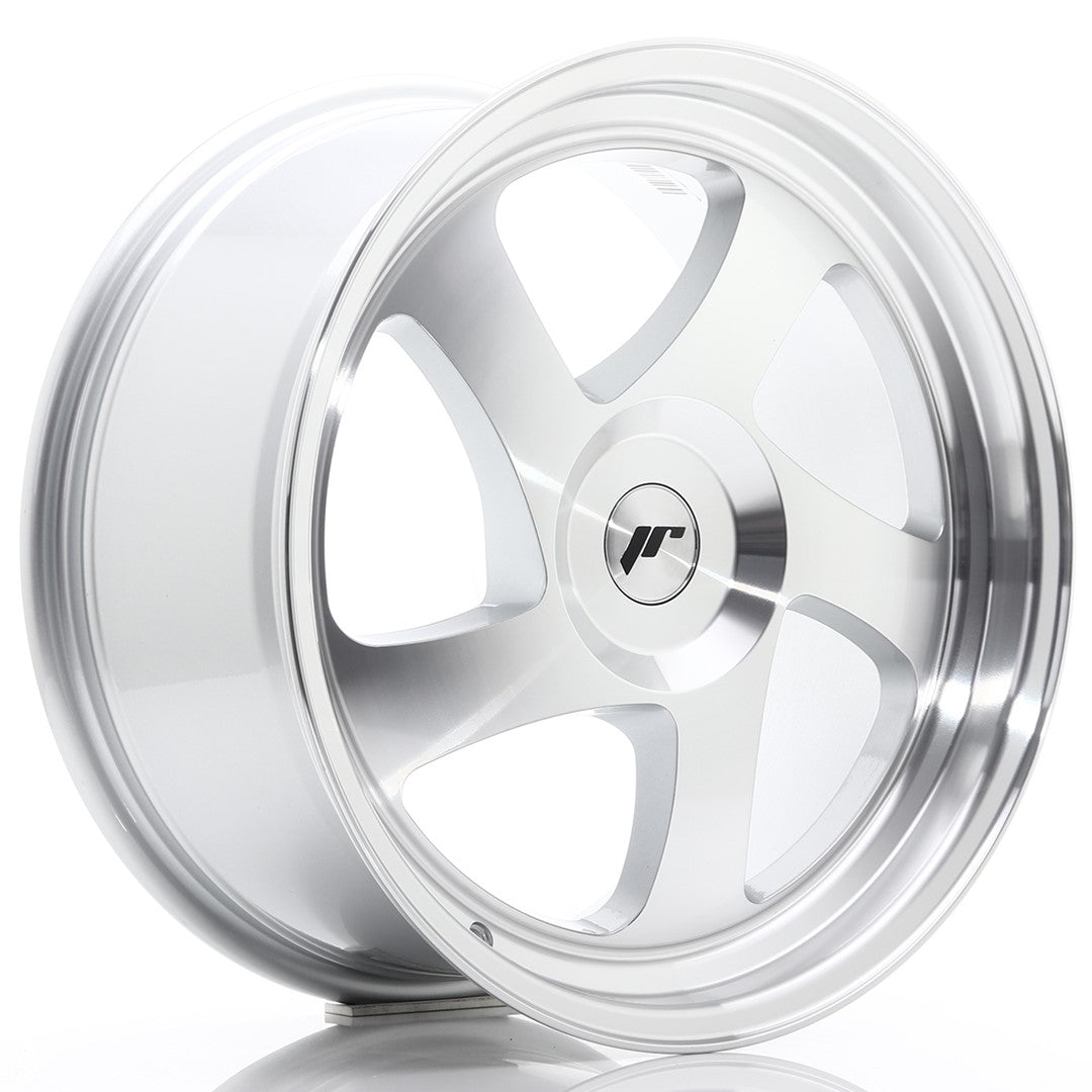 JR Wheels JR15 18x8,5 ET20-40 4x110 Silver Machined Face