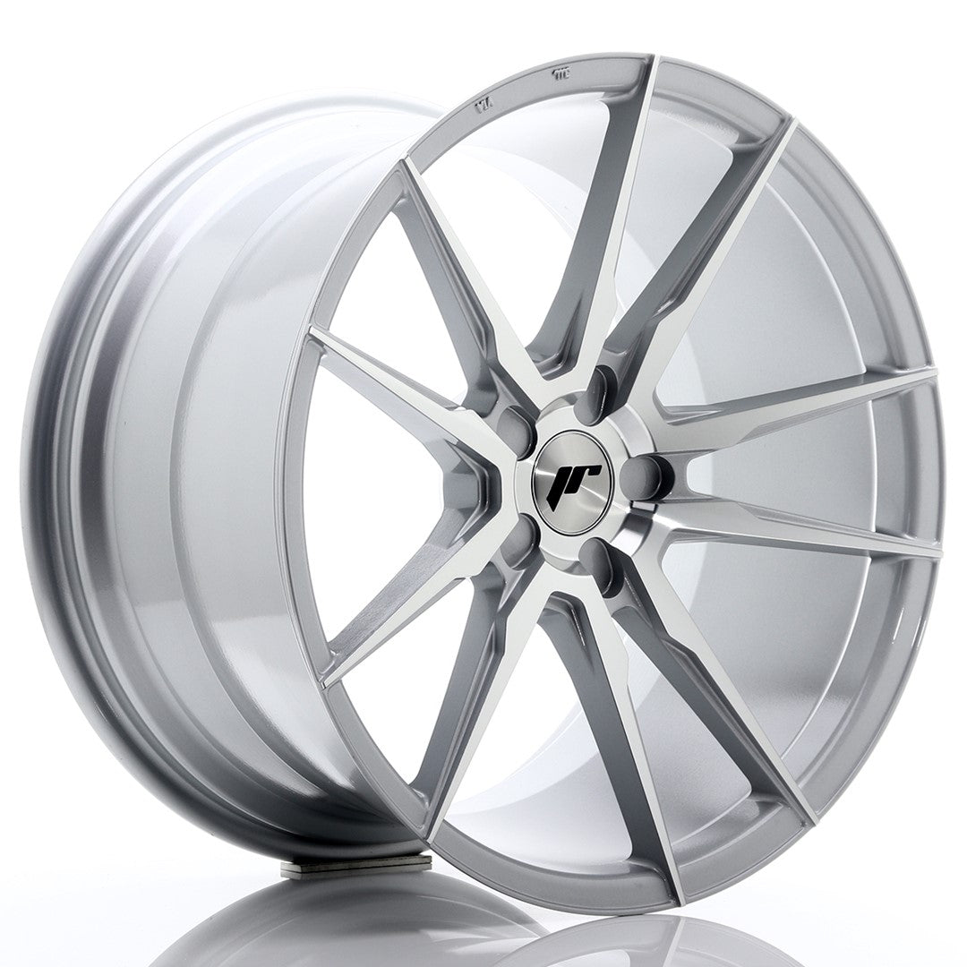 JR Wheels JR21 20x11 ET30-50 5x114.3 Silver Machined Face