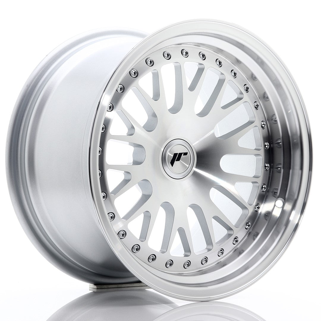 JR Wheels JR10 16x9 ET10-20 4x100 Silver Machined Face