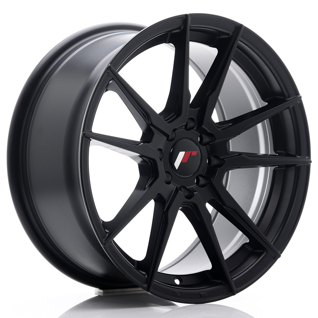 JR Wheels JR21 17x8 ET35 5x112 Matt Black