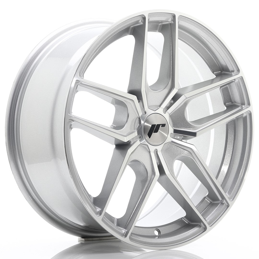 JR Wheels JR25 18x8,5 ET20-40 5x118 Silver Machined Face
