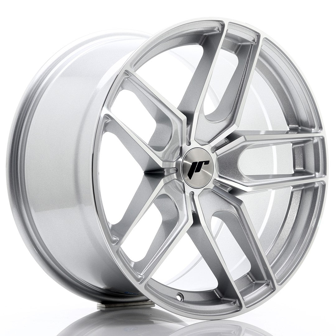 JR Wheels JR25 18x9,5 ET20-40 5x114.3 Silver Machined Face