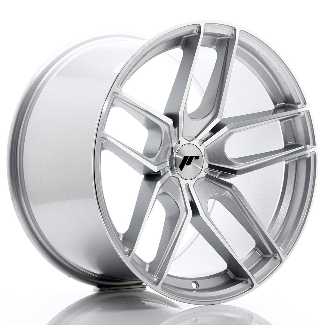 JR Wheels JR25 19x11 ET20-40 5x100 Silver Machined Face